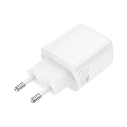Зарядний пристрій BOROFONE BN27 Fuente 1xUSB-C PD 20 Вт + 1xUSB QC 3.0 білий (6941991120268) - мініатюра 4