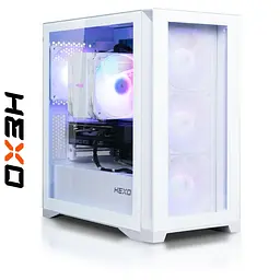 ПК для стрімінгу HEXO Gaming TwinFront Pro+ (HGP-TF560XN5060-D432S1TWH) White / AMD Ryzen 5 5600X (3.7-4.6), 6 ядер / NVIDIA GeForce RTX 5060 / 32 ГБ (DDR4) / 1024 ГБ (SSD)