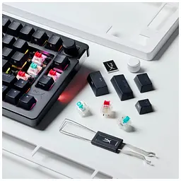 Клавіатура HyperX Alloy Rise 75 PBT HX Red Wireless UA Black (91Y91AA) - мініатюра 9