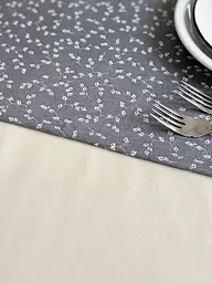 Ранер доріжка Ecotton DUCK 45x170 см для обіднього столу водовідштовхувальна сірий (V 11/ Grey) (25010) - мініатюра 7