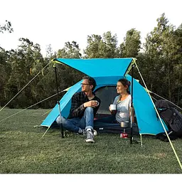 Намет двомісний Naturehike P-Series (NH18Z022-P) блакитний - мініатюра 4