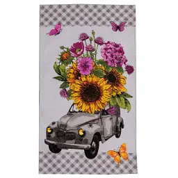 Рушник Прованс кухонний вафельний Соняхи в авто 34 х 58 см (044951)