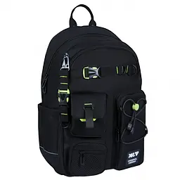 Рюкзак шкільний Yes TS-43L Just Black 43х30х16 см чорний (550480) - мініатюра 4