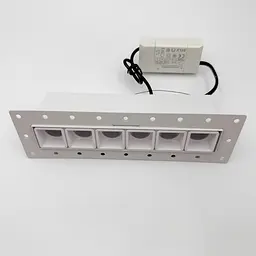 Вбудований світильник Skarlat RSL74146 6×2W WH 3000K - мініатюра 5