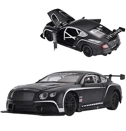 Колекційна металева модель автомобіля Автопром Bentley Continental GT3 з інерцією, світлом та звуком 1:32 - мініатюра 4