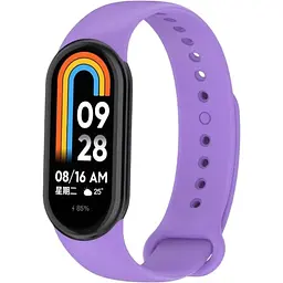 Ремінець DK CDK для Xiaomi Mi Smart Band 9 Silicone Sport Band (015812) (viola)