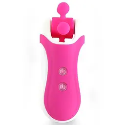 Стимулятор клітора FeelzToys Clitella Oral 11 см рожевий - мініатюра 2