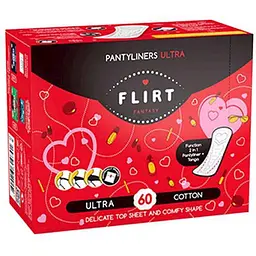 Прокладки щоденні FANTASY FLIRT slim cotton 60шт BIG PACK
