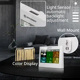 Метеостанція Bresser 5-in-1 Comfort Weather Center White (7002550GYE000) - мініатюра 5