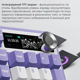 Клавіатура Ajazz AK980 V2 Gift Switch V2 Purple White Blue (AK980-V2-G-PWB) - мініатюра 10