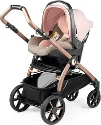 Коляска універсальна 3 в 1 Peg-Perego Book Mon Amour Lounge Rose Gold (PACK-BOOK31LG00001) - мініатюра 4