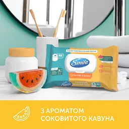 Папір вологий туалетний Smile For kids & Juniors 40 шт. - мініатюра 4