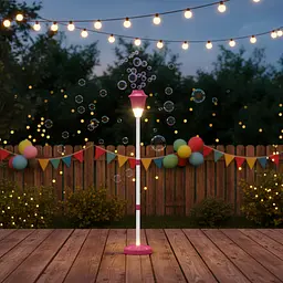 Автоматична машина для мильних бульбашок із LED-підсвіткою та музикою 26X-264 - мініатюра 3