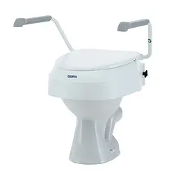 Сидіння для туалету Invacare Aquatec AT900 з підлокітниками (1012810-2694) - мініатюра 2