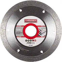 Диск алмазний Haisser Pro Ceramics 125x1.6xx22.23 мм (107647)