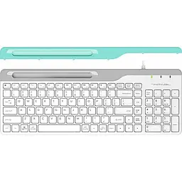 Клавіатура A4Tech Fstyler FK25 USB White (FK25 (White)) - мініатюра 1
