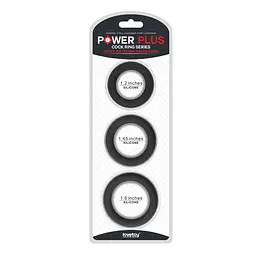 Ерекційні кільця Power Plus Soft Silicone Snug Ring Black