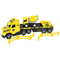 Машинка Wader Magic Truck Technic з бетонозмішувачем (36451)