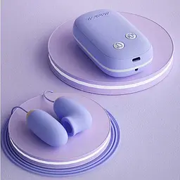Подвійне вакуумне віброяйце Laile Magic Box USB 20 режимів — Вібратори - мініатюра 4