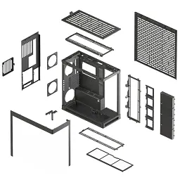 Корпус для ПК HAVN HS 420 Base Edition Black (HVN-CA-HS420-06) - мініатюра 5
