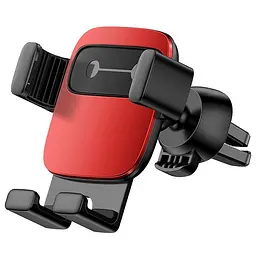 Автомобільний утримувач холдер Baseus Cube Gravity Vehicle Mounted SUYL-FK09 Red