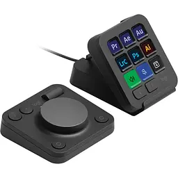 Контролер Logitech MX Creative Console Graphite - мініатюра 3