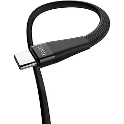 USB Cable Hoco S4 Type-C Black 1m (with display) - мініатюра 5