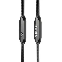 Навушники Hoco M79 Cresta universal earphones with microphone Black - мініатюра 2