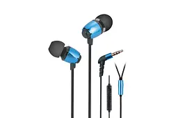 Навушники 2E S6 Pinion Mic Blue (2E-IES6BL)