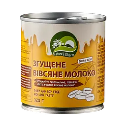 Молоко вівсяне згущене 320г Nature`s Charm
Nature's Charm
