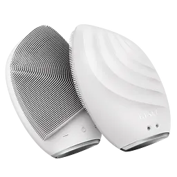 Електронна звукова щітка для обличчя GESKE Sonic Facial Brush 5 в 1 білий - мініатюра 2
