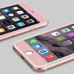 Захисне скло 3D iPhone 6 6s бронь екрана дисплея Rinco rose gold - мініатюра 4