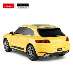 Машинка Rastar Porsche Macan Turbo на управлінні 1:24 жовтий 71800 - мініатюра 3