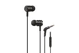 Навушники 2E X1 Extra Bass Mic Black (2E-IEX1BK)