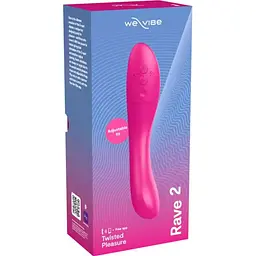 Вібратор We-Vibe Rave 2 Twisted Pleasure Pink + App (SO8769) [108462] - мініатюра 11