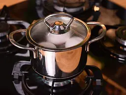 Кастрюля со стеклянной крышкой OMS Cylinder 2008-14 1.1 л 14 см