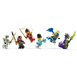 Конструктор LEGO Ninjago Автомобільна битва ніндзя біля будинку на дереві 642 деталі (71857) - мініатюра 5