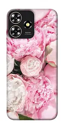 Чохол Demsky Pink peonies для ZTE Blade A73 4G