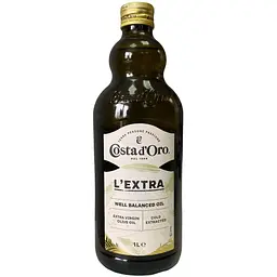 Оливковое масло Costa d'Oro Extra Virgin 1 л
