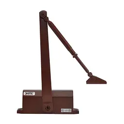 Дверний доводчик Dortec DT-64H Brown з фіксацією дверей у відчиненому положенні (63-00022) - мініатюра 3
