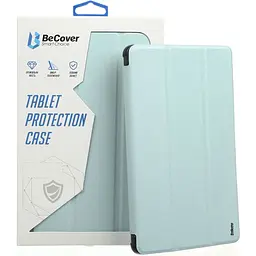 Чохол-книжка BeCover Tri Fold Soft TPU Silicone для Apple iPad Pro 11" M4 2024 Light Blue (711748) - мініатюра 6