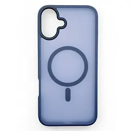 Чохол до мобільного телефона BeCover Metal Buttons Case (MagSafe) для Apple iPhone 16 Plus Blue (712094)
