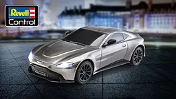 Машинка Revell Control RC Car Aston Martin Vantage на управлінні сріблястий 24658 - мініатюра 7