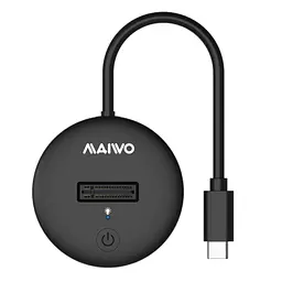 Док-станція для накопичувачів Maiwo M.2 NVMe/SATA SSD to USB3.2 Gen2 USB-C 10Gbps (K1698P2) - мініатюра 4