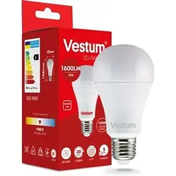 Лампочка Vestum A70 18W 4100K 220V E27 (1-VS-1111)
