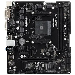 Материнська плата AsRock A320M-DVS R3.0 (A320M-DVS) (Socket AM4, AMD A320, Micro-ATX) Б/в