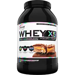 Протеїн Genius Nutrition Whey-X5 Chocolate Peanut Crunch 2000 г