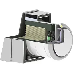 Рекуператор Ventoxx Harmony Slim Line 0,5м (RV-2-05-S150-M21-A10W-F2) [135207] - мініатюра 3