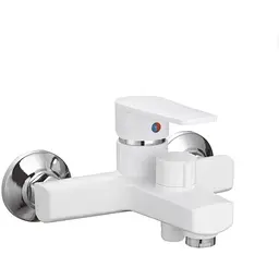 Змішувач для ванни Plamix Oscar-009 Euro White (без шланга та лійки) (PM0634)