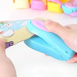 Ручний зварювач пакетів на батарейках АА бірюзий зварювач плівки - мініатюра 4